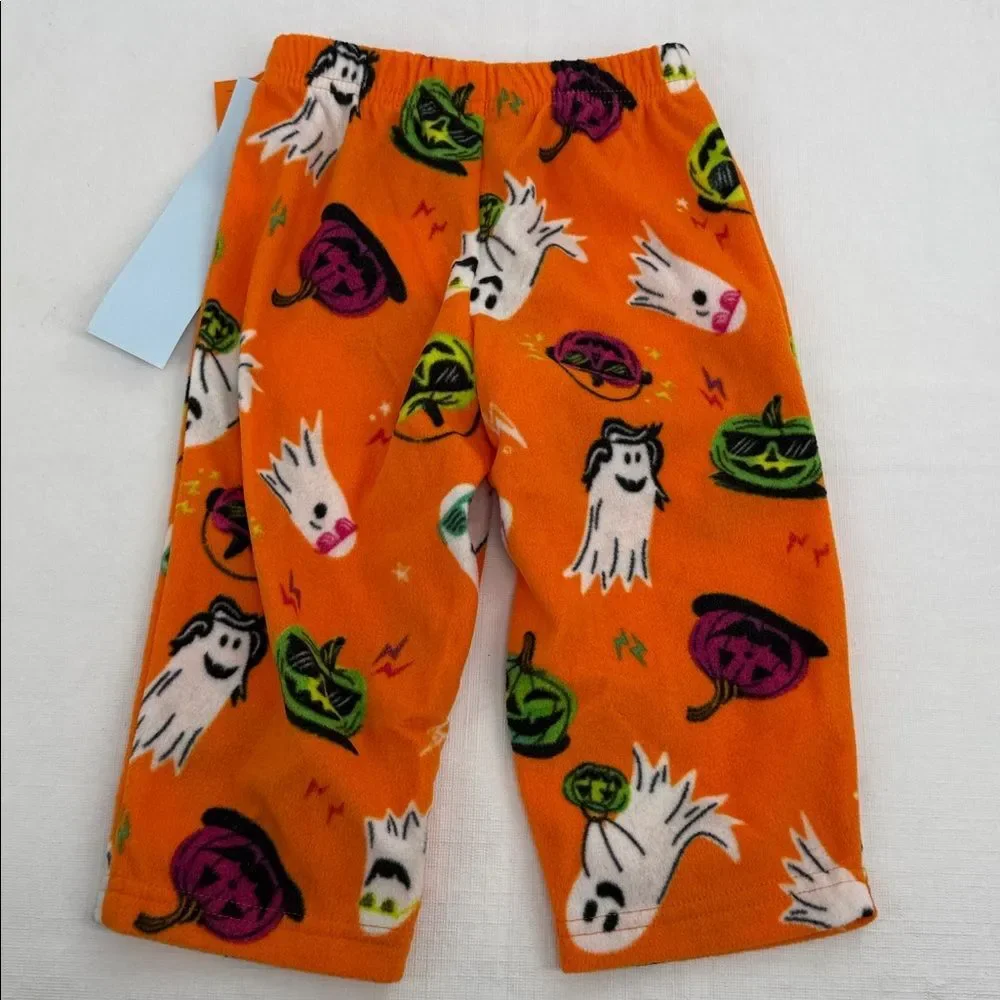 Hyde and Eek! Pajama Pants 18 months Baby Toddler Halloween Fleece Pumpkins